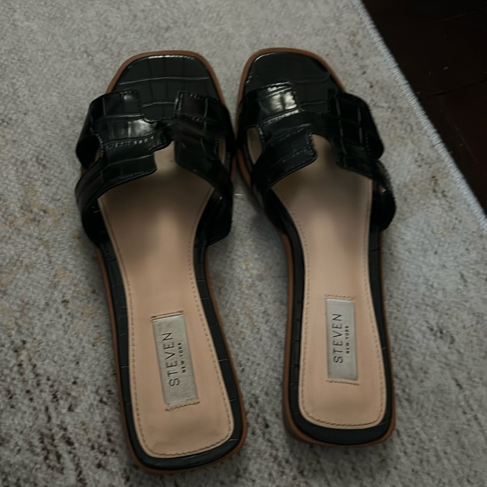 Black sandals